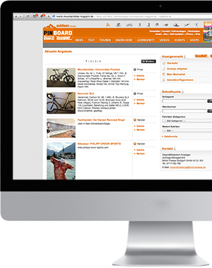 Markt Road-Bike online - Screenshot