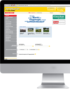 Markt Aerokurier online - Screenshot